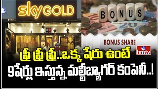 Bonus Shares ఫ్రీ ఫ్రీ ఫ్రీ ఒక్క షేరు ఉంటే 9 షేర్లు ఇస్తున్న మల్టీబ్యాగర్ కంపెనీ  News Chips [upl. by Arahset954]