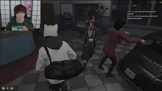 Eli Shows Yuno and Ray mond his new and improved getaway driving Skills Nopixel 40 gta [upl. by Gothurd]