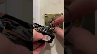 Defiant digital door lock install doorlock deadbolt install homerepair diy ￼ [upl. by Ancell]