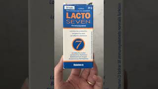 Lacto Seven probioticsshort review lactoseven probiotics healthygut gutbacteria productreview [upl. by Shing]