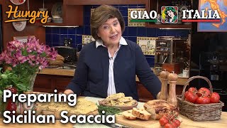 Sicilian Scaccia  Ciao Italia with Mary Ann Esposito [upl. by Aicele]