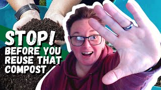 How to sterilise used compost for your seed and potting mixes [upl. by Bowler]