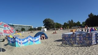 Kurzurlaub im Familienangelcamp MolaBeach in Kolberg [upl. by Felicio591]