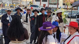 pachucos bailando en plaza Juan gabriel de ciudad Juarez [upl. by Assilrac]