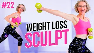 LOSE WEIGHT During Menopause with THIS Weights Workout  5PD 22 [upl. by Duffie788]