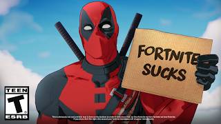 Deadpool ROASTED Fortnite [upl. by Loren]