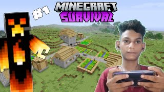 MINECRAFT SURVIVAL GAME PLAY VIDEO IN HINDI 1 [upl. by Kylstra]