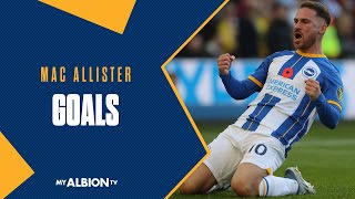 Alexis Mac Allister EVERY Goal from 100 Albion Appearances [upl. by Salmon]