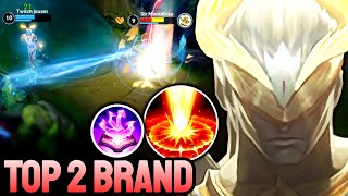 WILD RIFT BRAND  TOP 2 BRAND GAMEPLAY  EX GRANDMASTER RANKED [upl. by Pool813]