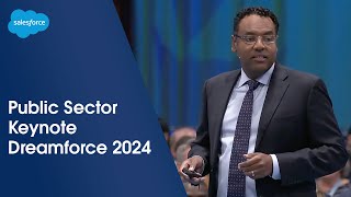 Public Sector Keynote How To Use AI To Improve Government  Dreamforce 2024  Salesforce [upl. by Llennahc]