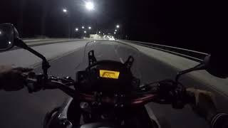 ANDA MAIS QUE A MEIOTA Topspeed CB500X quase 200KMH  ACELERANDO FORTE [upl. by Atinele14]