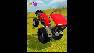 Red Swaraj 🔥😈 swaraj tractor gaming [upl. by Davenport]