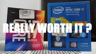 INTEL CORE i7 6800K VS i7 5820K BENCHMARK Really Worth The Upgrade PART 1 [upl. by Mizuki]