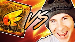 Geometry Dash KNOBBELBOY VS EVW 2  FIRST TO BEAT A HARD DEMON WINS [upl. by Lamrej694]