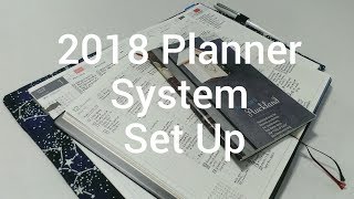 2018 Planner System Set Up and Stationery That I Use [upl. by Childs]