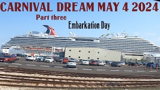 CARNIVAL DREAM May 2024 Cruise Part three [upl. by Nevak307]