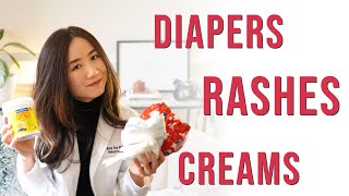 Everything You Need to Know About DIAPERS Skincare Rashes Creams  Pediatrician Explains [upl. by Bullen]