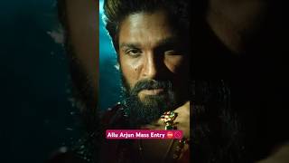 Allu Arjun pushpa 2 Mass Entry⛔🚫 ytshorts pushpa2therulesongs puspa2therule alluarjun [upl. by Zetnwahs48]