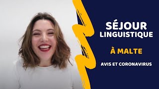 SÉJOUR LINGUISTIQUE À MALTE avis coronavirus [upl. by Lashonda]