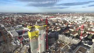 Fellbach GEWA Tower 1 Teil von 3  DJI Phantom 3 [upl. by Eidok]