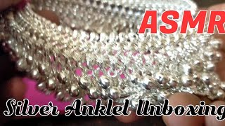 Silver Anklet 11 inch Unboxing  Kolusu Design [upl. by Rramo297]