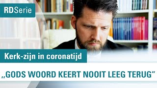 “Vakantiegevoel ligt op de loer”  Kerkzijn in coronatijd 1  RD [upl. by Garv]