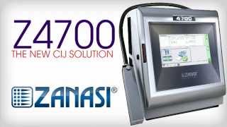 Zanasi Z4700  The new CIJ solution [upl. by Eilsew]