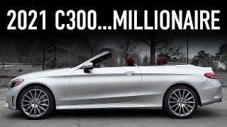 2021 Mercedes C300 ReviewMillionaire Looks With The Cabriolet [upl. by Nuavahs200]