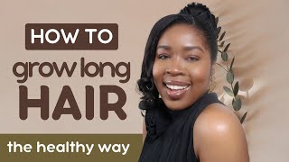 2024 Relaxed Hair Care Routine For Long Healthy Hair  DenaJ [upl. by Imelda61]