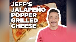 Jeff Mauros Jalapeño Popper Grilled Cheese  The Best Thing I Ever Made  Food Network [upl. by Dovev735]