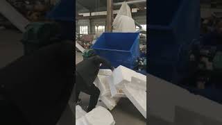 foam crusher recycling machine [upl. by Madden]