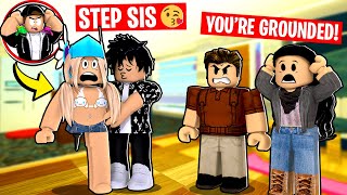 my stepbro tried to kiss me in roblox [upl. by Krenn]