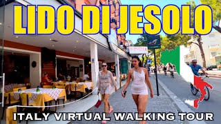 LIDO DI JESOLO WALKING TOUR ULTRA 4K HD 60fps August 2023 ITALY 🇮🇹 [upl. by Onofredo343]