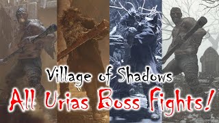 Resident Evil 8 Village  All Urias Boss Fights  Village of Shadows  No Damage [upl. by Bac]