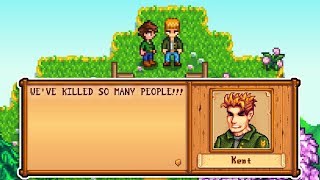 Kent Goes Crazy And Linus Reveals Wealthy Past in Stardew Valley Expansion Mod [upl. by Allianora]