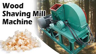 HighEfficiency Wood Shaving Machine  Perfect for Animal Bedding amp Wood Processingwoodshavings [upl. by Danielle]