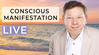 Eckhart Tolles Live Teaching Conscious Manifestation and the CoCreation of a New Earth [upl. by Doone391]