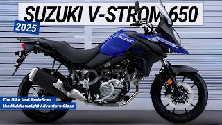 SHOCKING 2025 Suzuki V Strom 650 Features That Will Make You Ditch Your Old Bike [upl. by Ingalls532]