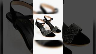 Beautiful black party wear sandals 👠👠 shortaliyas fashion [upl. by Anallij]