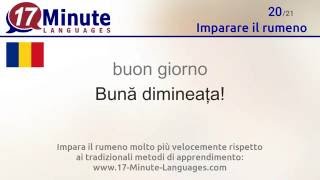 Imparare il rumeno videocorsi di lingua gratuiti [upl. by Taryne617]