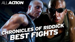 Best Fights In The Chronicles Of Riddick 2004  All Action [upl. by Leruj942]