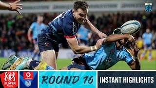 Ulster v Vodacom Bulls  Instant Highlights  Round 16  URC 202223 [upl. by Siskind]