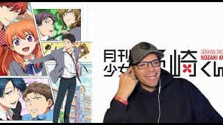 Monthly Girls Nozaki kun EPISODE 1 REACTION [upl. by Rehc481]