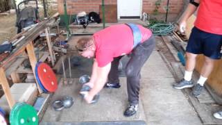 20 Kilogram Kettlebell Pinch Grip Deadlift [upl. by Maurene915]