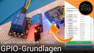 ESP8266 und GPIOPins in Tasmota  Grundlagen [upl. by Aneleh153]