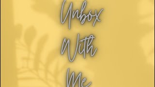 Unbox With Me [upl. by Pearson]