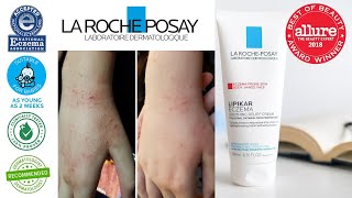 LA ROCHE POSAY LIPIKAR ECZEMA SOOTHING RELIEF CREAM COLLOIDAL OATMEAL SKIN PROTECTANT Fragrance Free [upl. by Matilde293]