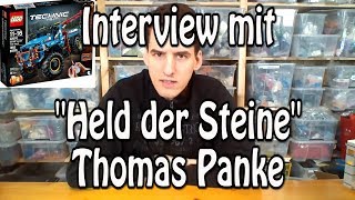 Interview mit quotHeld der Steinequot Thomas Panke Klemmbausteinlyrik [upl. by Christi]