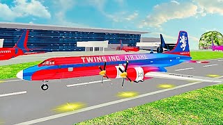 Aeroplane Simulator Driving 3D  Plane Simulator Game  trazogames [upl. by Aneris]