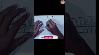 How to draw Mecca for drawing easydrawing shortvideo shorts subscribe drawing sami channel ❤️👍 [upl. by Snahc]